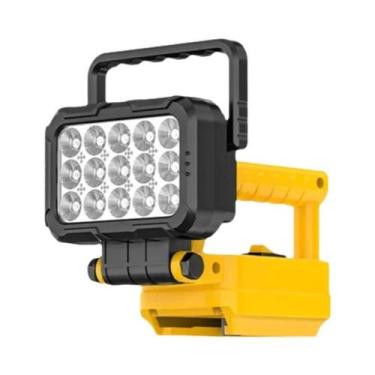 Imagem de Lanterna De Trabalho LED Dual USB De 3 Polegadas Para Baterias Li-ion 