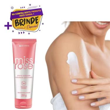 Imagem de Creme Acetinado Hidratante Phytoderm Miss Rose 200g Original!