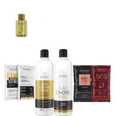 Imagem de Borabella Kit Não Chore 2x350ml + Argan 7ml + Sachês