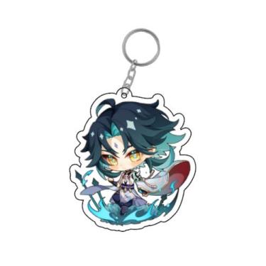 Imagem de Chaveiros Genshin Impact Acrílico Chibi Anime Pingente Diversos Person
