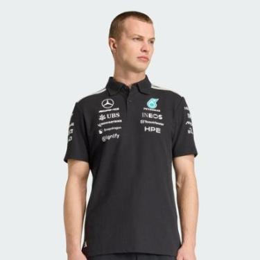 Imagem de Camisa Polo Adidas Mercedes - Amg Petronas F1 Team Engineers Masculina-Masculino