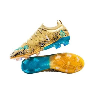 Imagem de Chuteiras De Futebol Masculinas Ultraleves E Respiráveis Para Treino P