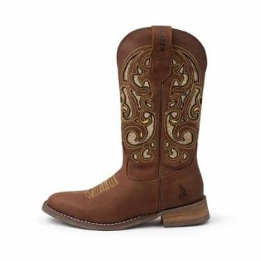 Imagem de BOTA HELAZZA MONTARIA COURO FEMININA 61825-Feminino