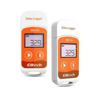 Imagem de Medidor Data Logger Temperatura Relatório Digital - Elitech