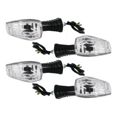 Imagem de 4 Piscas seta suzuki yes 125 gsr 150 gsr 125 dafra riva 150 cristal - 