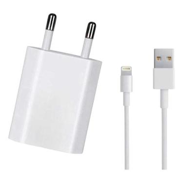 Imagem de Carregador Compátivel Todos Modelos Turbo Usb + Cabo Lightning  - Lehm