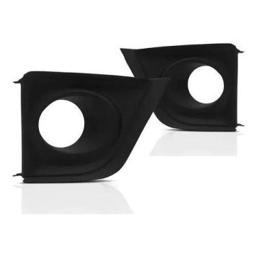 Imagem de Grade Lateral Parachoque Corolla 2015 2016 2017 Com Furo - RETOV, Dire