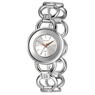 Imagem de Relógio Feminino Grace Lince Prata LRM4791L31 S1SX-Feminino