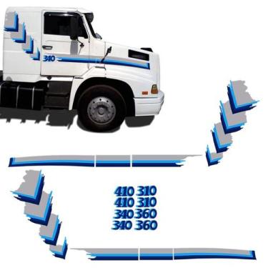 Imagem de Kit Faixa Caminhão Volvo NL 310 340 360 410 Modelo Original - SPORTINO