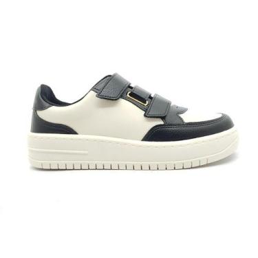 Imagem de Tênis Vizzano Feminino 1389135, Branco off, Preto, 36