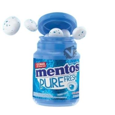 Imagem de Mentos Pote Fresh Mint Goma de Mascar Sem Açucar