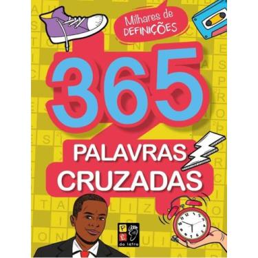 Imagem de Livro - 365 Palavras Cruzadas - Amarelo - PE DA LETRA, 1, 15.2 x 22.8