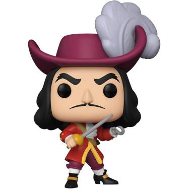 Imagem de Boneco Funko Pop Disney Capitão Gancho 816 Captain Hook