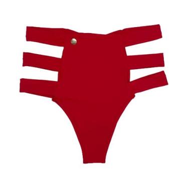 Imagem de Calcinha Hot Pants Malibu - AC Biquínis, M, Vermelho