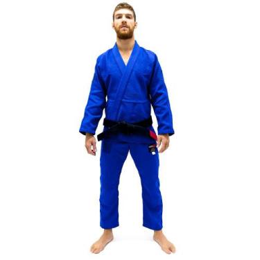 Imagem de Kimono Jiu Jitsu Koral New Classic Azul, A0