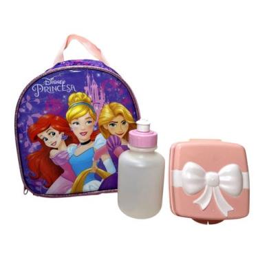 Imagem de Lancheira Escolar Térmica Infantil Princesas Disney - Princesa Ariel C