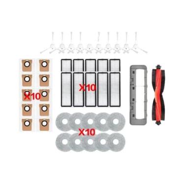 Imagem de Peças De Reposição Para Aspirador Robô Xiaomi X20 plus X20 X10 Plus: E