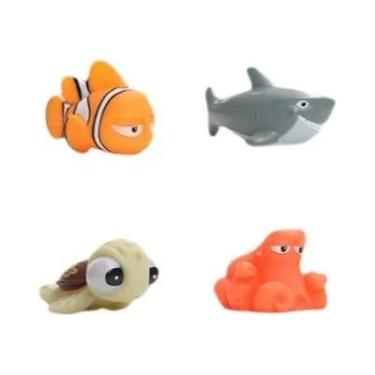 Imagem de Brinquedos De Banho Para Bebês: Peixe-Palhaço De Borracha Macia, Pulan