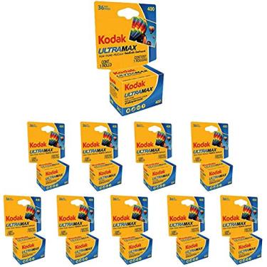 Imagem de 10 Rollos Kodak Ultra Max GC 135 – 36 – Película de 35 mm ISO 400 de impressão de cor (Pacote com 10)
