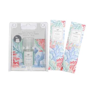 Imagem de KIT Oleo Aromatizador 2 Sachês Greenleaf Seaspray Slim
