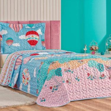 Imagem de Cobre Leito Solteiro Babel Kids Microfibra 2 Pç - Baloon