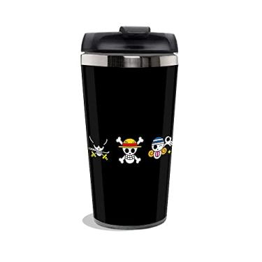 Imagem de Copo Térmico Personalizado Anime Desenho - Kazape - Aço Inox - 450 ml