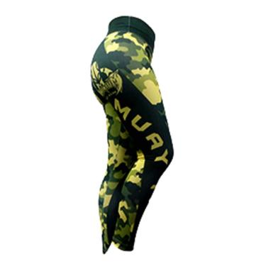 Imagem de Calça de Compressão Termica Legging Feminina - 2824 EX - Camuflada - PP - Muay Thai