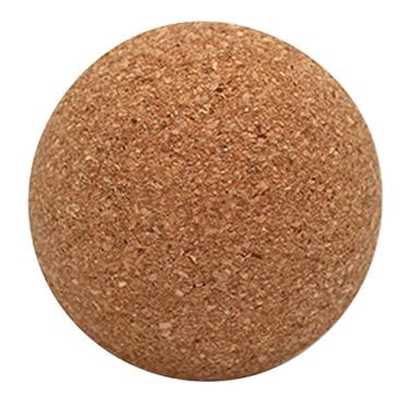 Imagem de 5 cm 6 cm cortiça bolas de fáscia massagem nas massageador de pés para aliviar a tensão muscular equipamento de fitness bola miofascial, 6cm