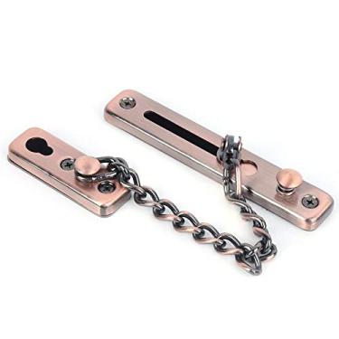 Imagem de Fechadura de corrente, trava de segurança de aço inoxidável, uso doméstico endurecido para hotel