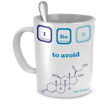 Imagem de Funny Chemist Pikes – I (Iodo) Run (Nitrogênio Rutênio) para evitar o estresse – Presentes Químicos