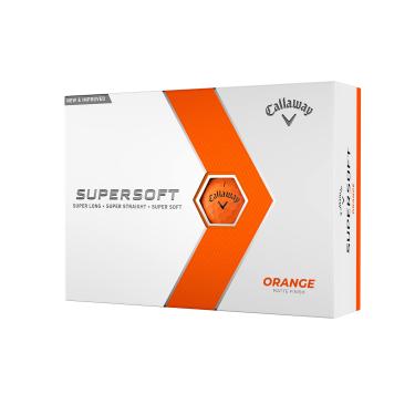 Imagem de Bolas de golfe Callaway Golf Supersoft, versão 2023, laranja