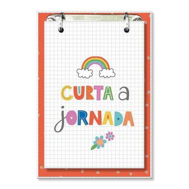 Imagem de Porta Fichas Bloco de Anotações Vertical Lettering Fina Ideia