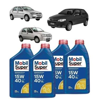 Imagem de Óleo Mobil Super 2000 X1 15W40 Semissintético Api Sp 4 L