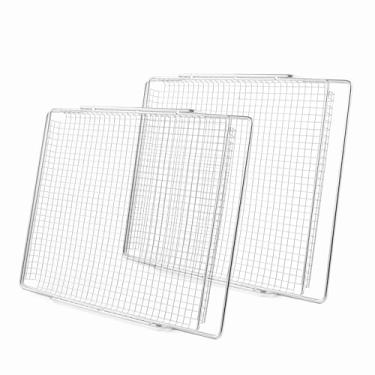 Imagem de Cesta de reposição para fritadeira de ar para peças de forno Breville BOV800XL Breville Smart Oven Air Fryer Rack de aço inoxidável 304