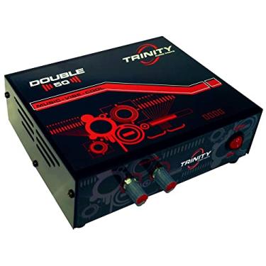 Imagem de Amplificador de Mesa Trinity Double 50 100W RMS 2 Canais - Ideal Para Som de Igrejas Lojas Casa