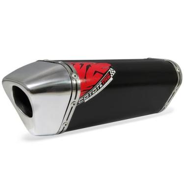 Imagem de Escape / Ponteira Coyote TRS Tri-Oval Alumínio - Burgman 125i 2011 em 