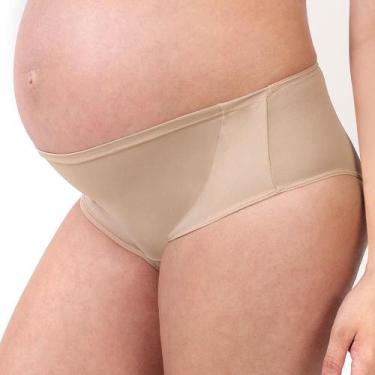 Imagem de Calça Gestante Básica Morisco 4223 Microfibra, M, Chocolate