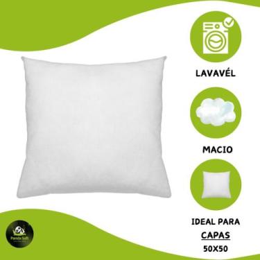 Imagem de Enchimento Almofada Refil 60x60 Silicone 2 Unidade - bambusoft