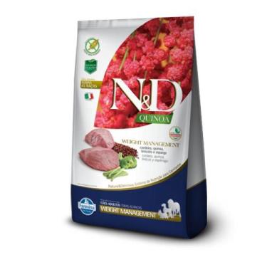 Imagem de Ração Seca ND Quinoa Canine Weight Management Cordeiro para Cães Adult