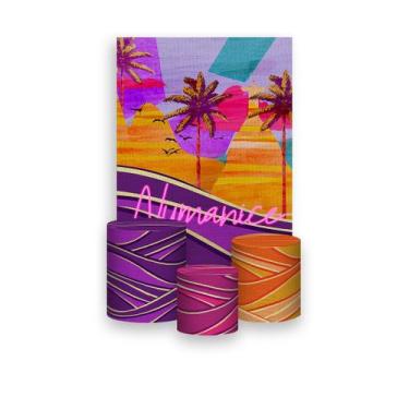 Imagem de Painel De Festa Vertical 1,50 x 2,20 + Trio De Capas Cilindro - Tardez