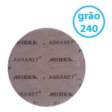 Imagem de Lixa Disco Abranet Ace 6pol"/150mm Mirka, 240 - Acabamento