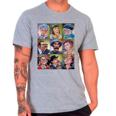 Imagem de Camiseta Desenho Chaves Chapolin Chiquinha Kiko Masculina 13 - DESIGN 