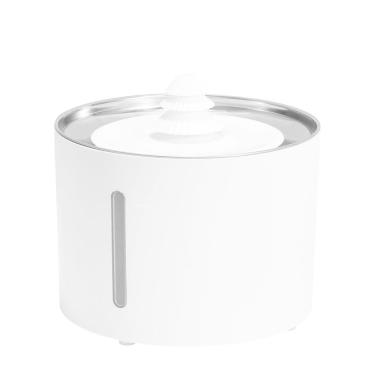 Imagem de Fonte de água para animais de estimação Amazon Basics 3L com tampa de aço inoxidável