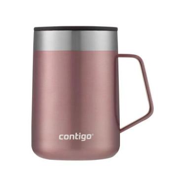 Imagem de Caneca Térmica Contigo Street Inox 414 ml Rose c/ Tampa - Coleman