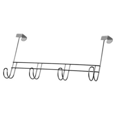 Imagem de Cabideiro para Porta 4 Ganchos para Pendurar Toalhas - ARAMEFER