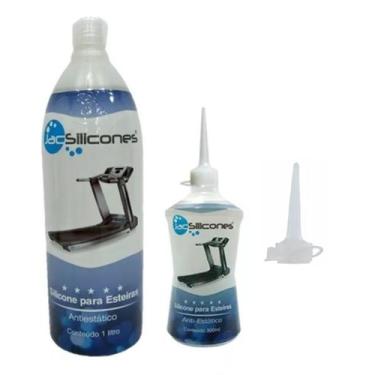 Imagem de Silicone Lubrificante Esteiras Elétrica Jac 1 Litro + Frasco - Jac Sil