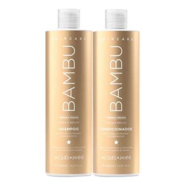 Imagem de Kit Shampoo 450ml E Condicionador 440ml Bambu Jacques Janine