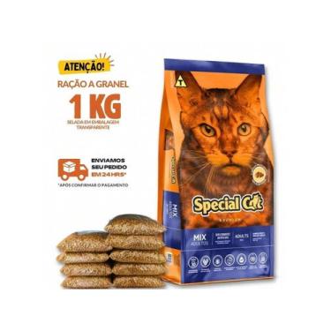 Imagem de Ração Para Gato Special Cat Gatos Adultos Mix 1 KG Granel