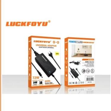 Imagem de Fonte Adaptador Dc 24V 1A/2A/3A/5A 84W Bivolt 100% Preto - NoBrand, 24