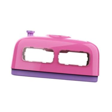 Imagem de Gralara Incubadora de ovos, 8 incubadoras para incubação, fofa, leve, resistente, incubação de ovos, controle automático de temperatura para ovos de pato, Rosa Roxo